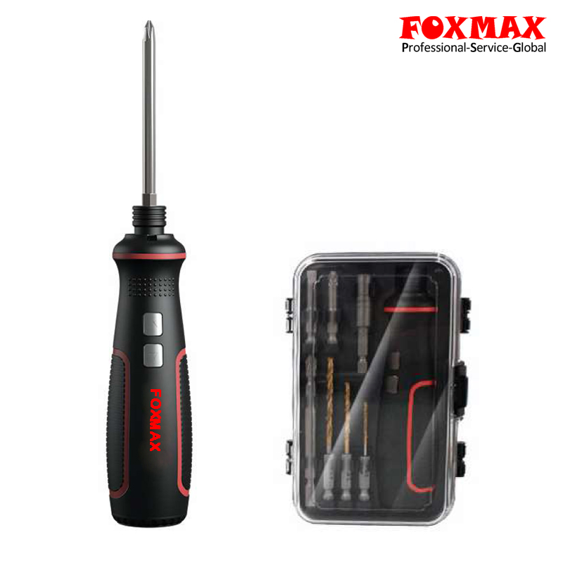 Cordless Mini Power Electric Screwdriver Rechargeable Small Drill Screw Gun (FX-MPS01)