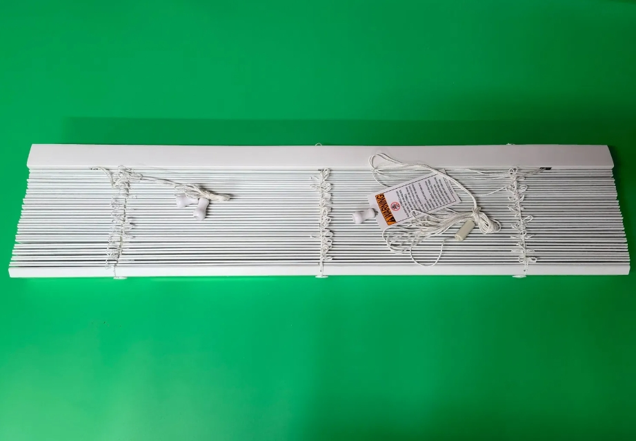 Cordless Window Horizontal Venetian Blinds Curtains Faux Wood