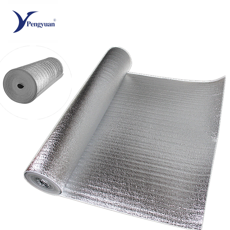 High Temperature Reflective Acoustic Material Aluminum Foil EPE Foam Thermal Insulation