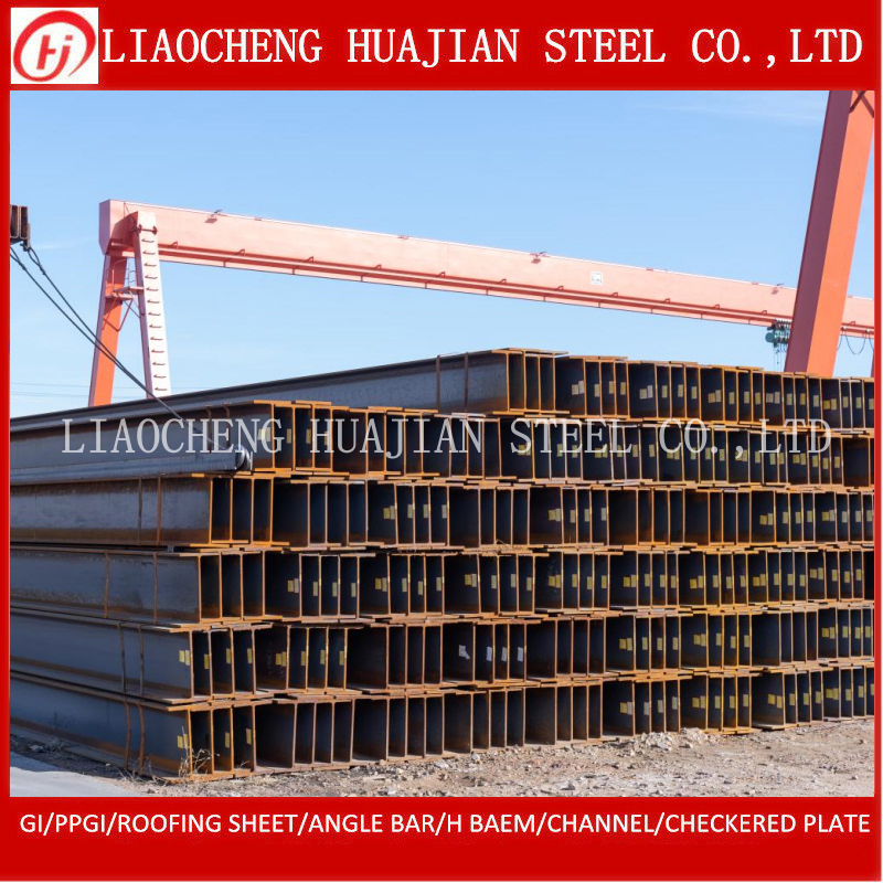 A36 A992 Hot Rolled Welding Beam S490 S235 I Beam 16mm Channel Structure H Beam Steel