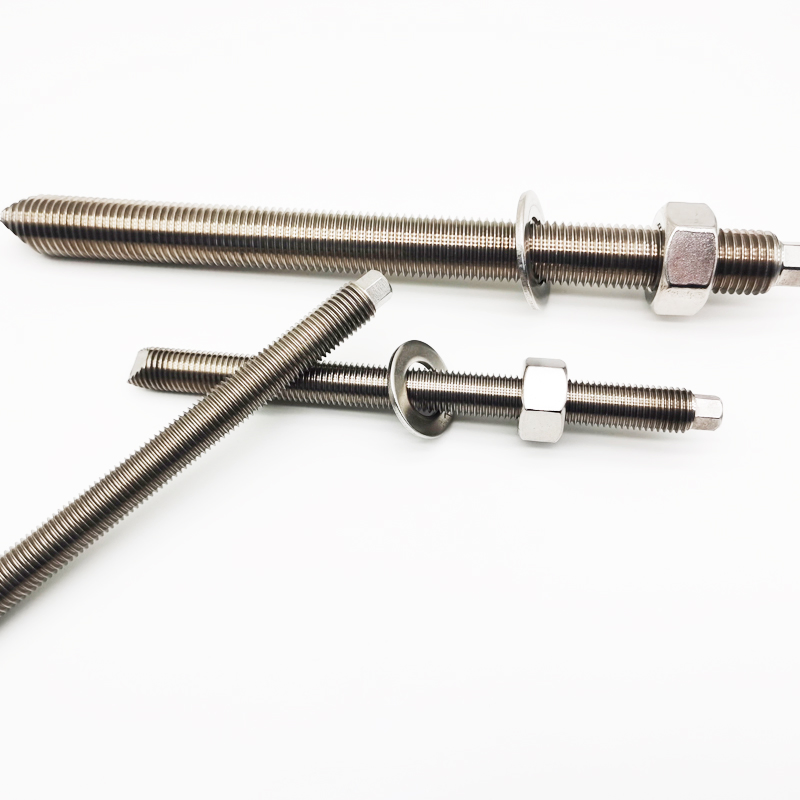 Анкерный болт клиновой из нержавеющей стали A2-70, A4-80