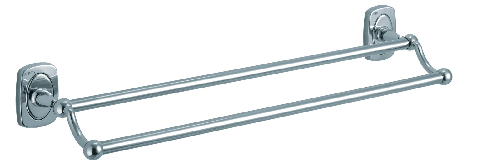 Stainless Steel Bathroom Accessories Creative Bath Double Towel Bar