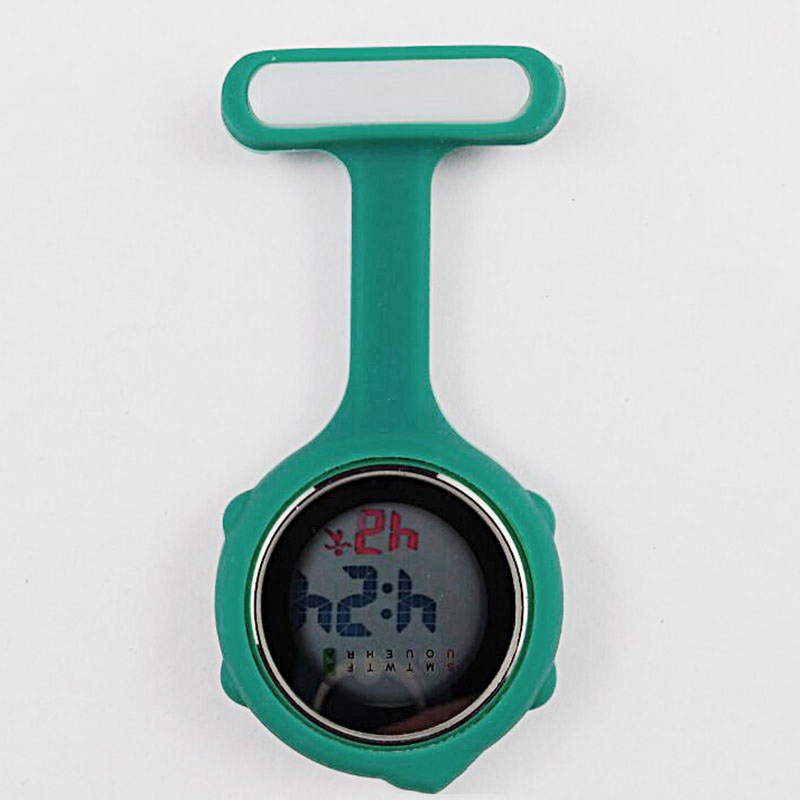 Best Selling Digital Silicone Silent Electronic Luminous Nurse Wall Watch