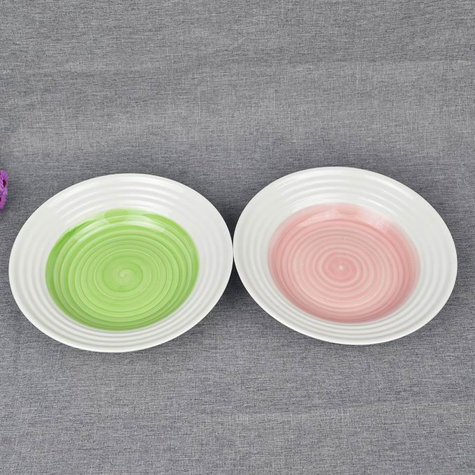 8.75"Soup Plate Color Line Porcelainware Ceramics Tableware