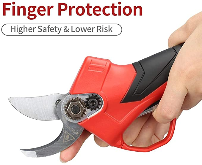 25 mm Electric Battery Pruner Flrist Scissor Bonsai Pruner Giardinaggio Tools Wood Cutting Trimer Electric Pruning Shear