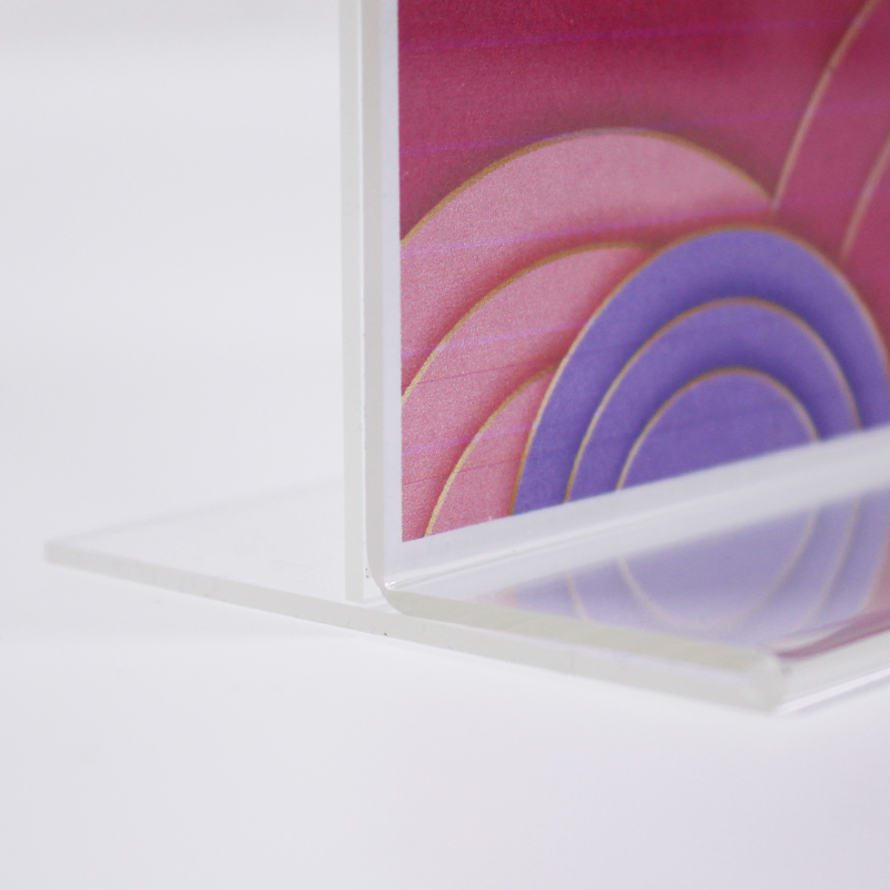 Custom A4 A5 8.5X11 Clear Acrylic Price Menu Sign Holder