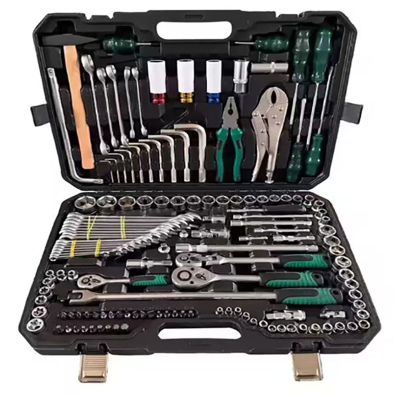 Набор трещоточных ключей и головок 24/72 зуба