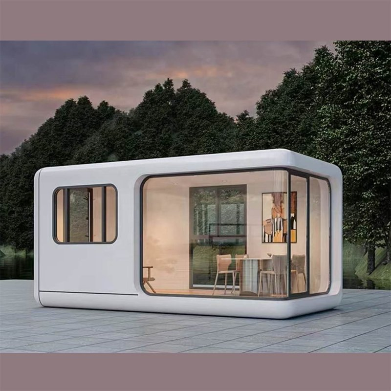 Modular Apple Cabin Mini Container House Luxury Customizable Mobile House