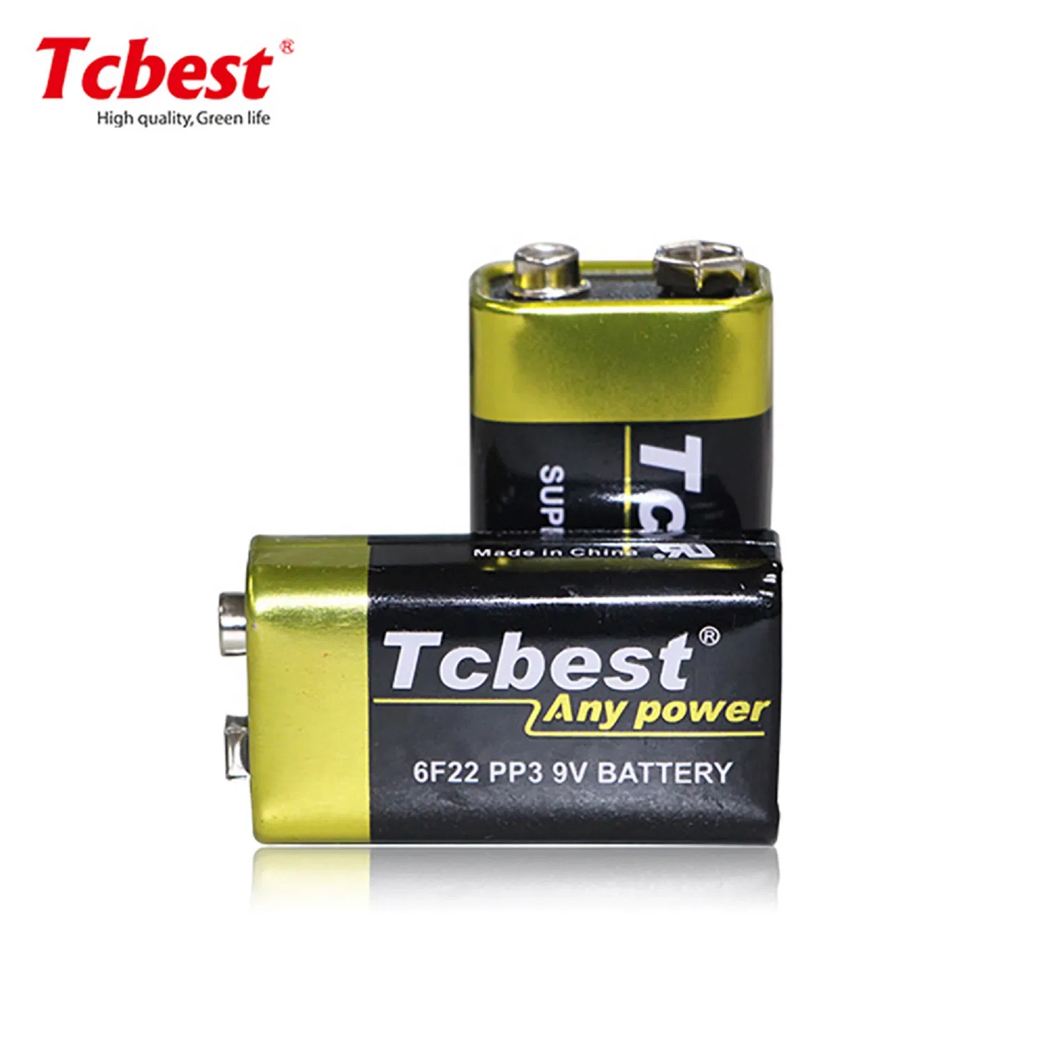 Батарейка 9В Super Heavy Duty 6F22 для детекторов дыма