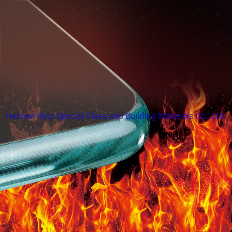 10mm Fireproof E120 Fire Rated Toughened Laminated Tempered Glass