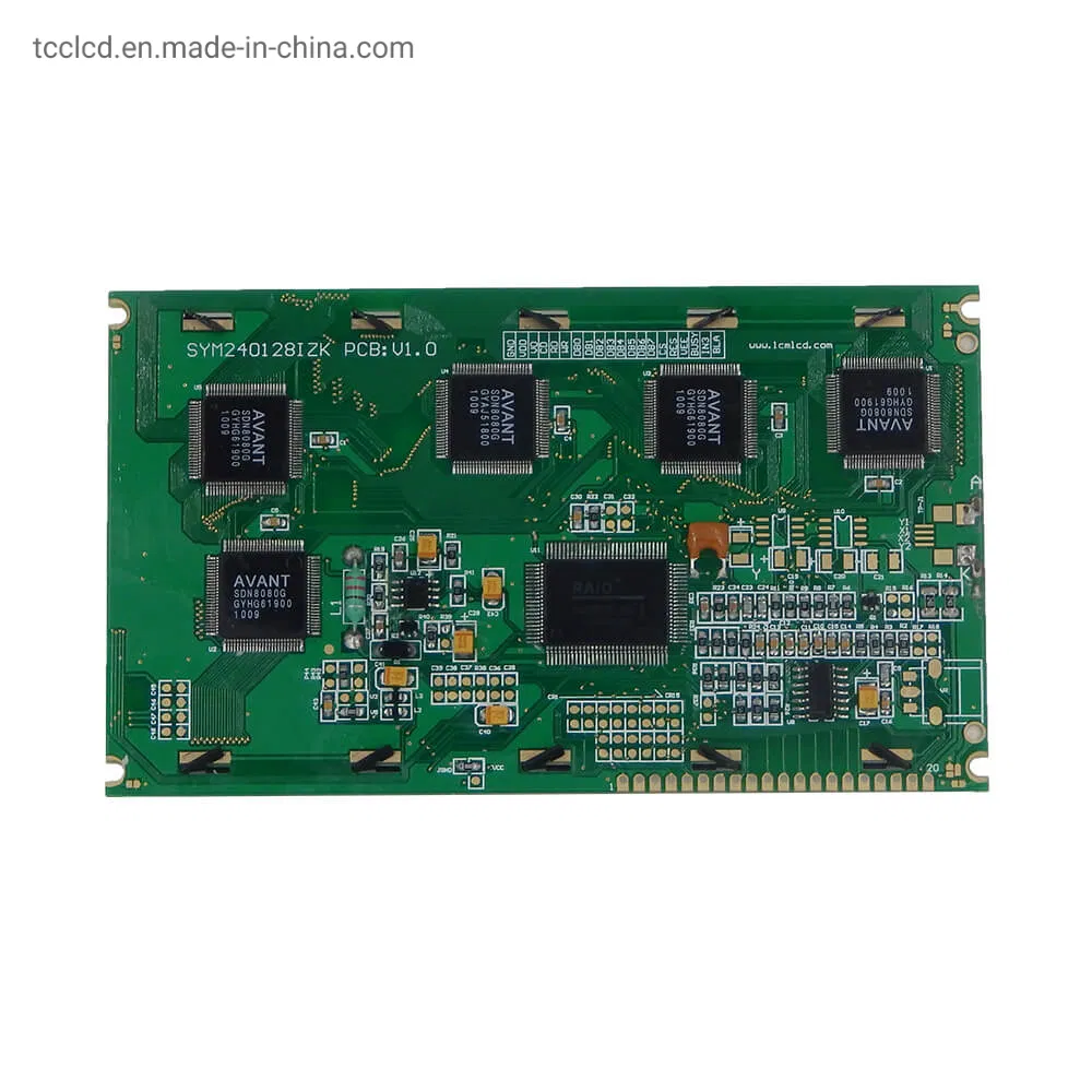 240X128 Mono Graphic LCD Module Stn/Blue Mode 20pins 240*128 LCD Display with Ra8806 Controller Panel