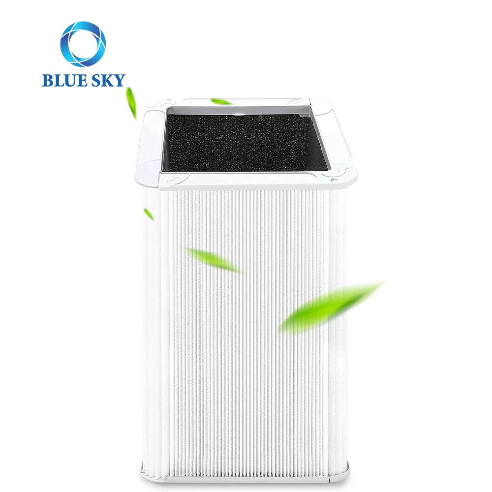 Blue Pure 121 Replacement HEPA Particle and Activated Carbon Filter for Blueair Blue Pure 121 Air Purifier
