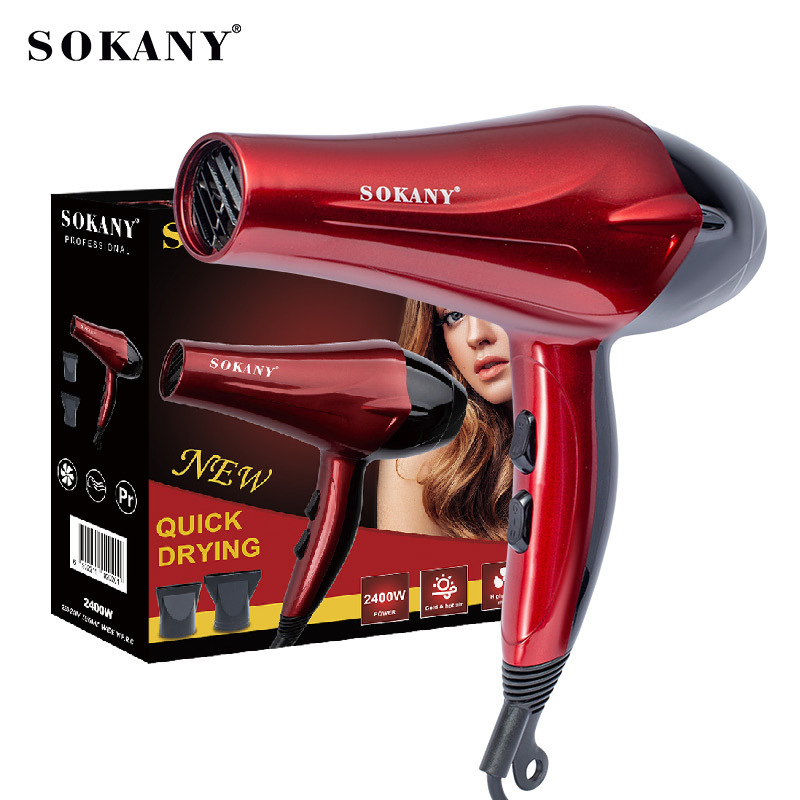 Sokany Electric Blow Dryer Professional Hair Blow Dryer Salon Blow Hair Dryer Portable Hand Hair Dryer Blow Wholesale Price