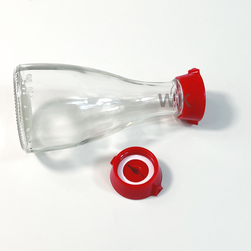 5oz Easy Pour Glass Condiment Dispensers Soy Sauce Vinegar Olive Oil Bottle
