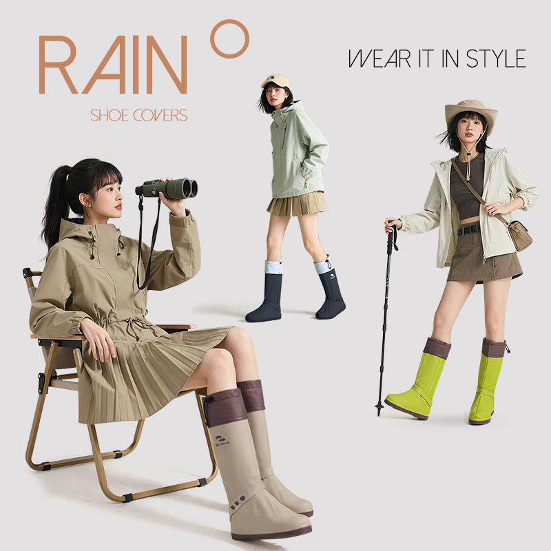 Factory Non-Disposable Anti-Skid Women Cover Plastic Overshoe PVC Covers Waterproof Rain Shoe