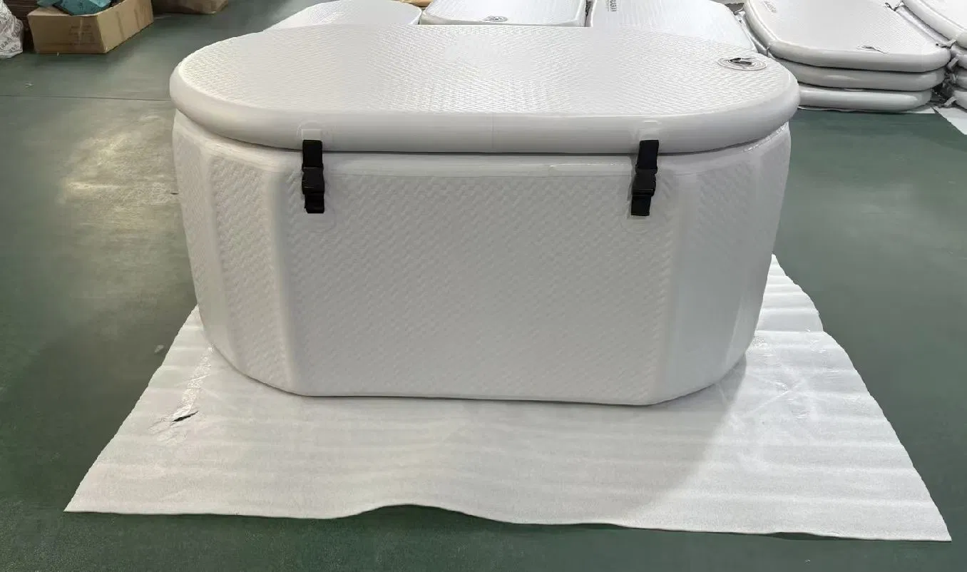 Портативная ледяная ванна для восстановления с крышкой