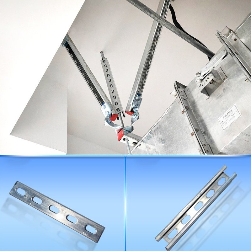 Metal Strut Channel C Channel Steel Rail 41X41 and 41X21mm