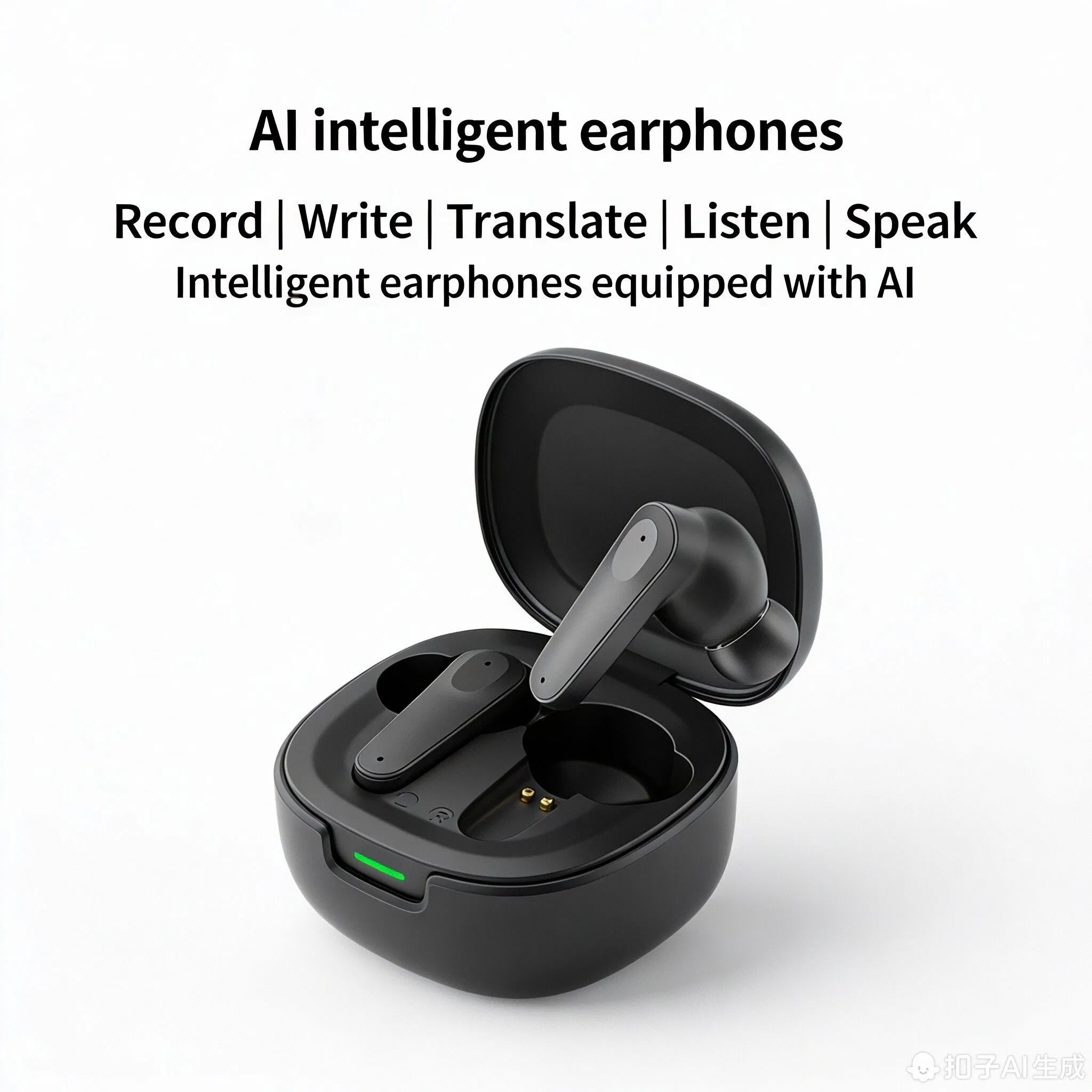 Умные наушники AI GPT с переводом и шумоподавлением