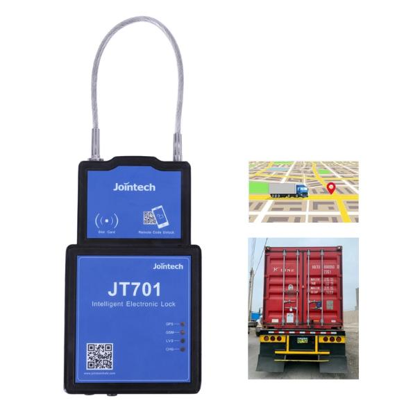 Jointech Jt701 Logistic Smart GPS Tracking Padlock Container E-Seal GPS Tracker Factory