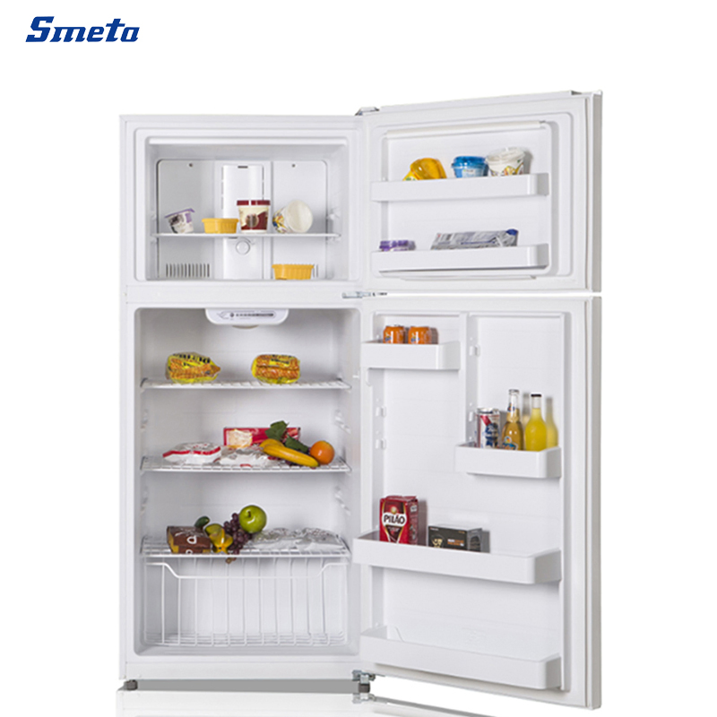 Smad Electric National Cold Equipment Home Hot Sale Fruit Vegetable Stainless Steel Upright Appliance 18cuft 510L Frostfree Double Door Top-Freezer Refrigerator