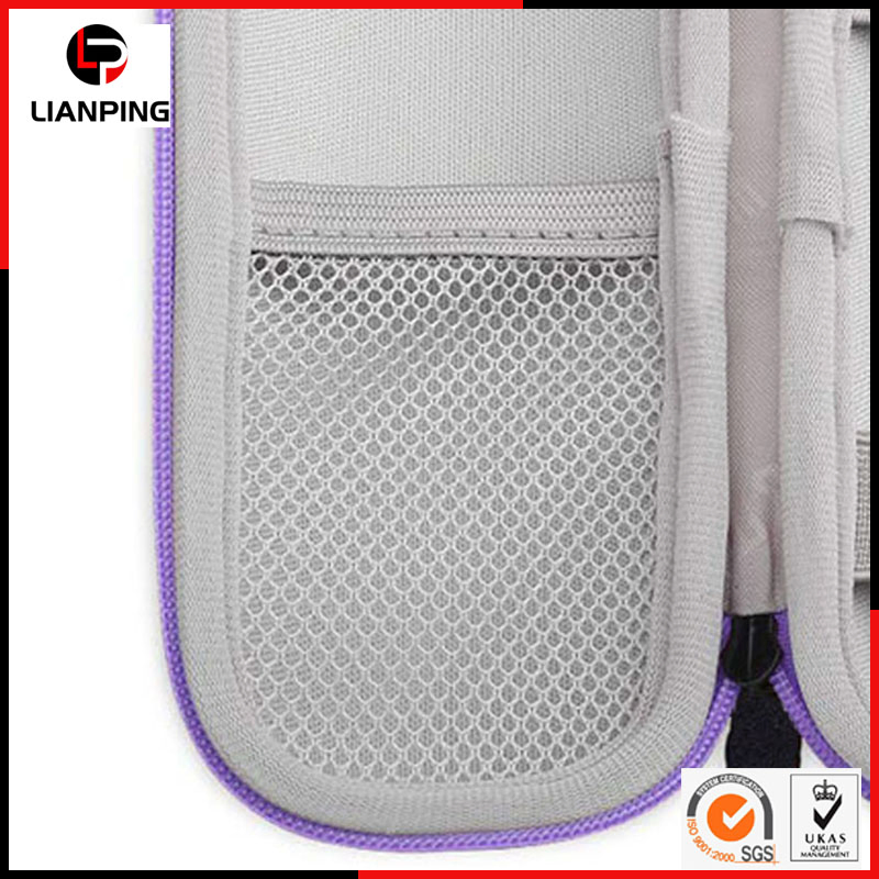 Портативный чехол для наушников EVA с сетчатым карманом