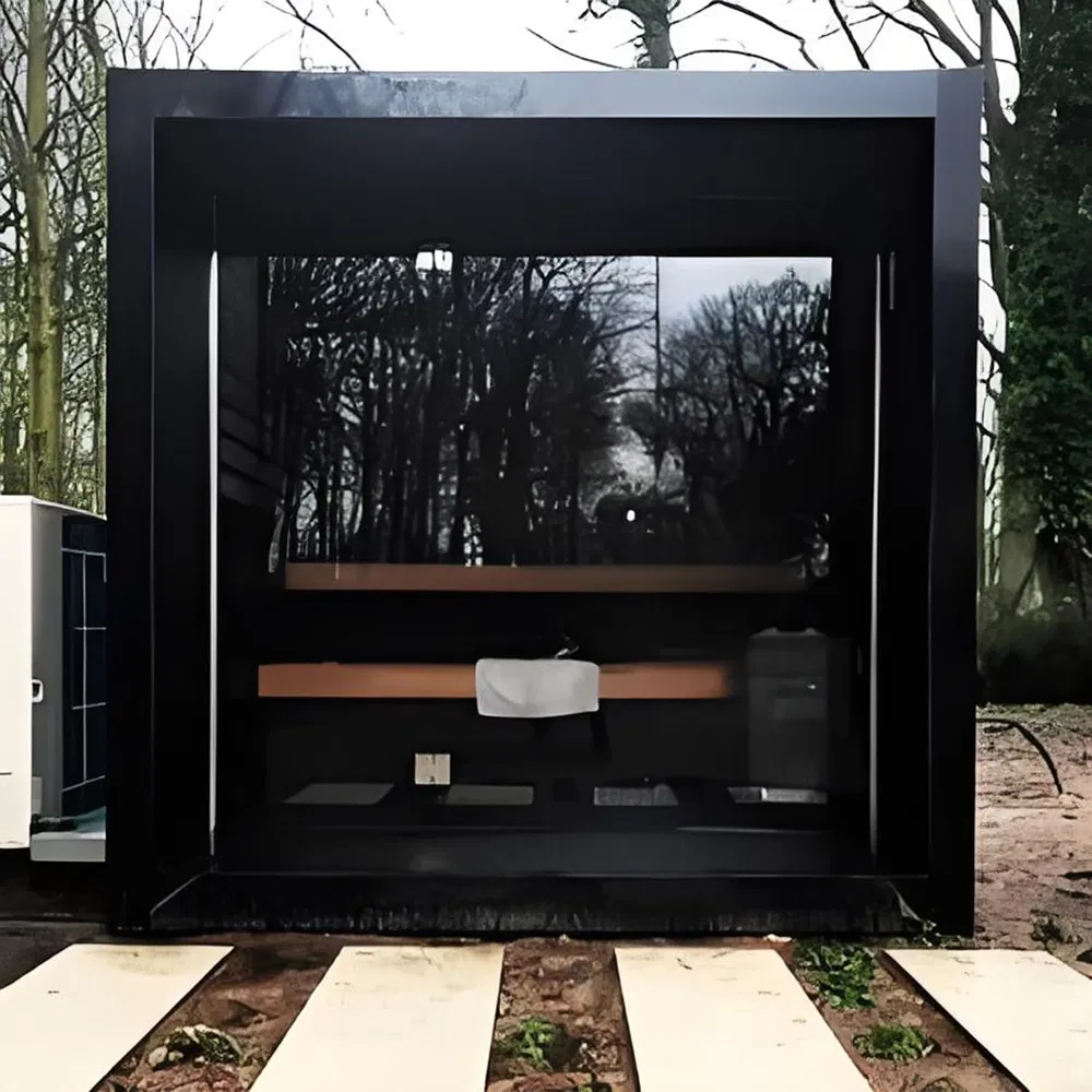 Compact High-Efficiency Sauna for 2-4 Person Outdoor Use