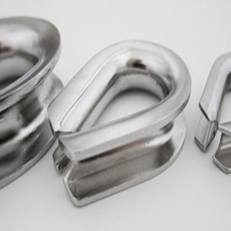 Grade 316 Stainless Steel Wire Rope Thimbles