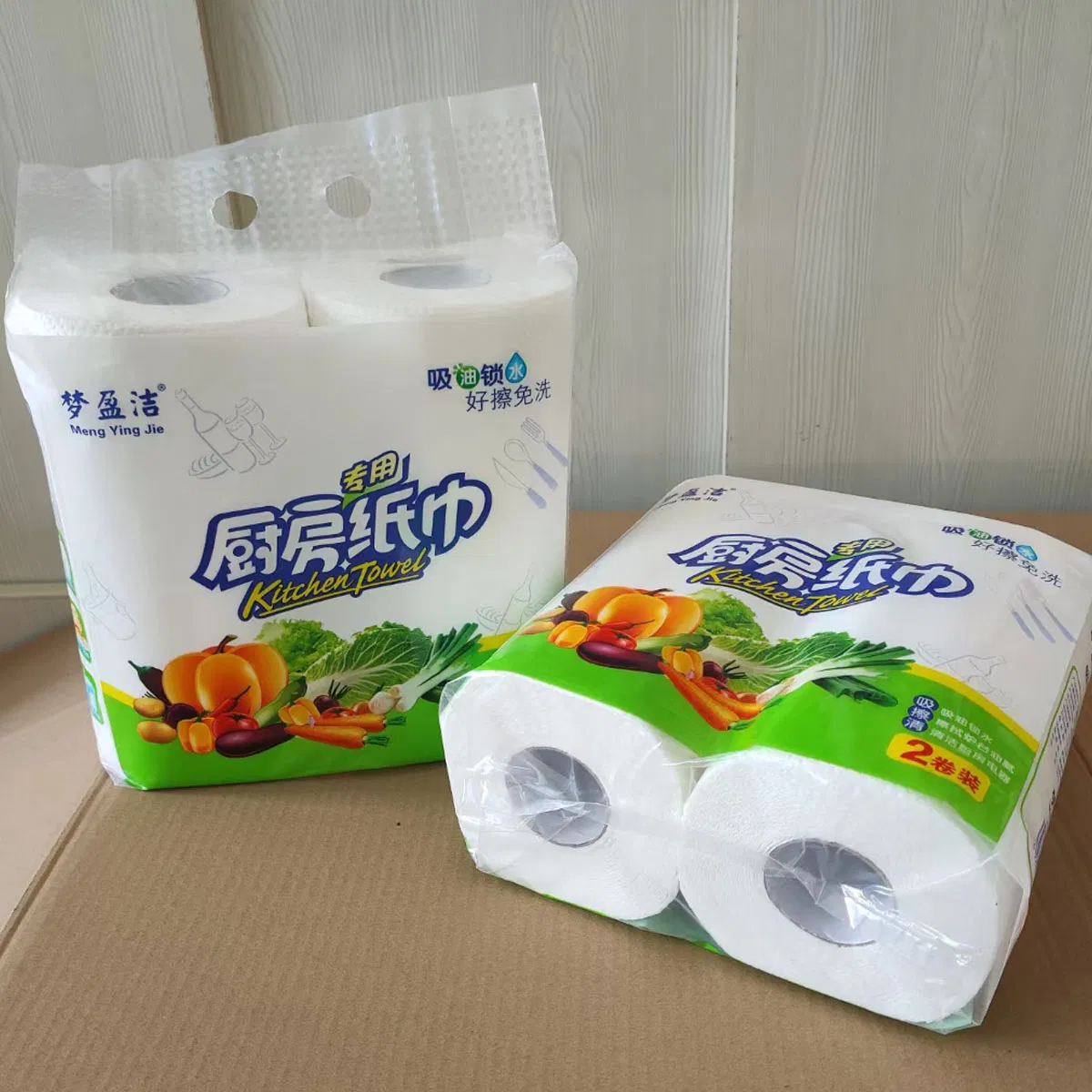 High Quality and Latest Design Kitchen Paper Roll Towel Paper