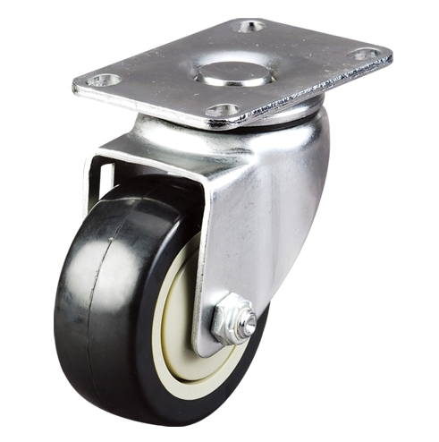 5inch Industrial Swivel Top Plate Caster Wheel Conductive Rubber Wheel