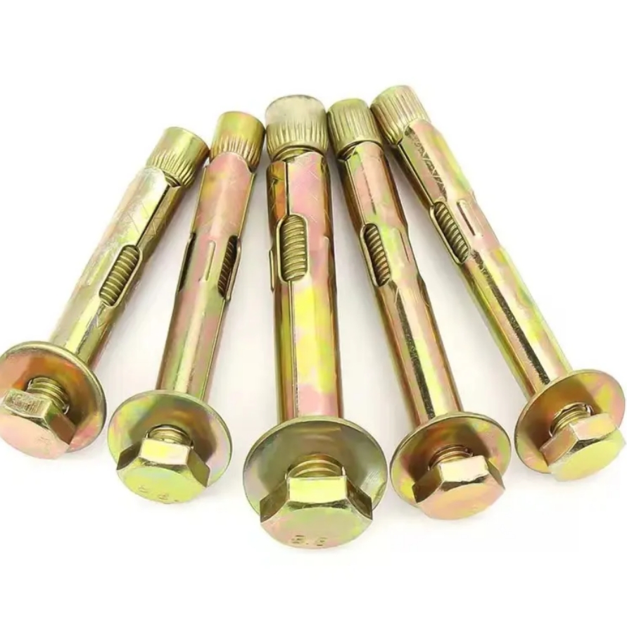 Анкерный болт с гайкой и гильзой