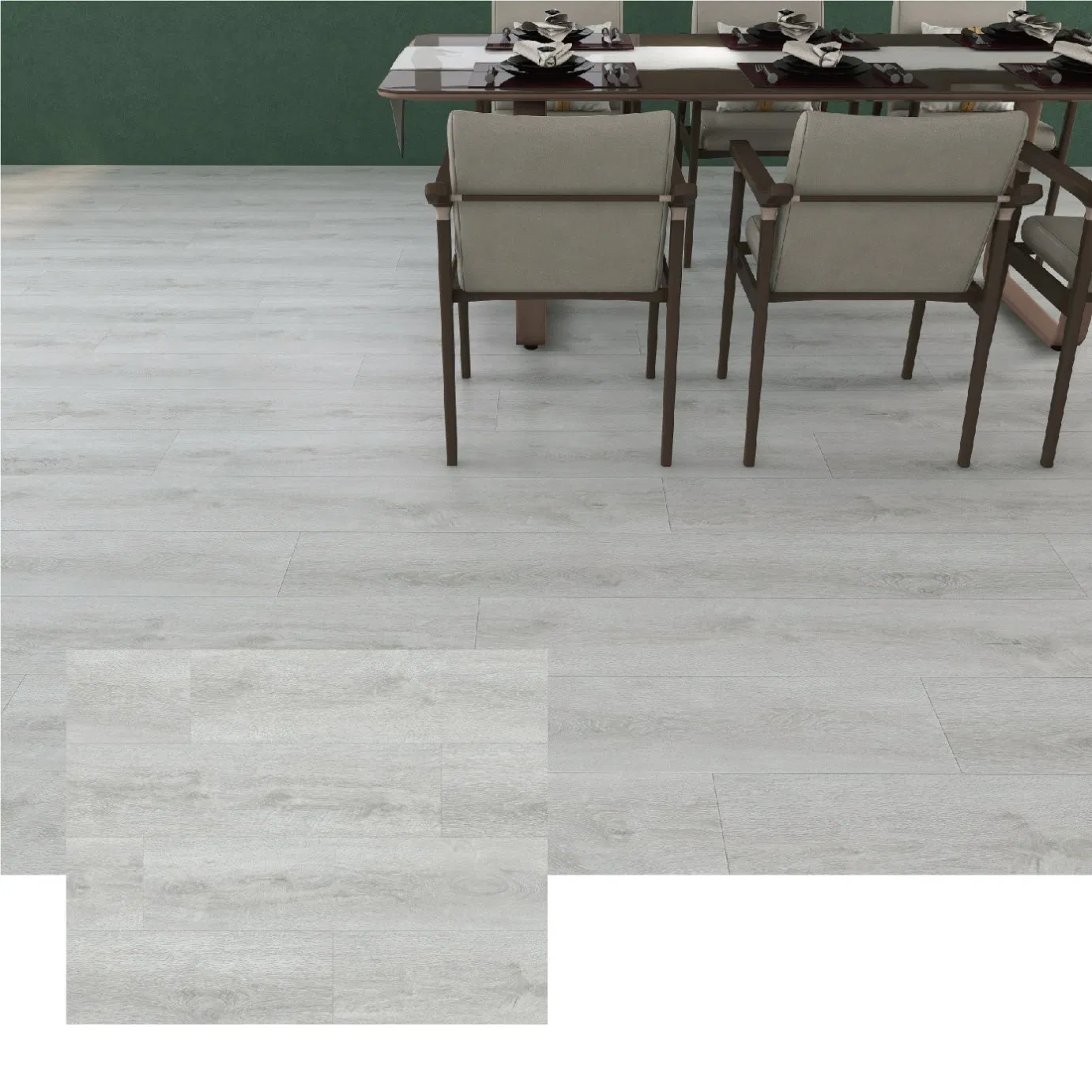 Водостойкий виниловый ламинат SPC 4-6 мм с шумопоглощающей подложкой