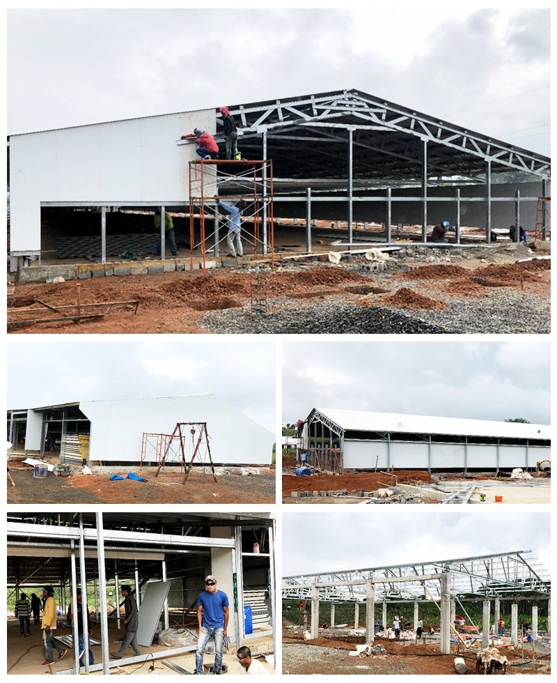 Cheap Construction Prefabcated Building Chicken House Poultry Farm House