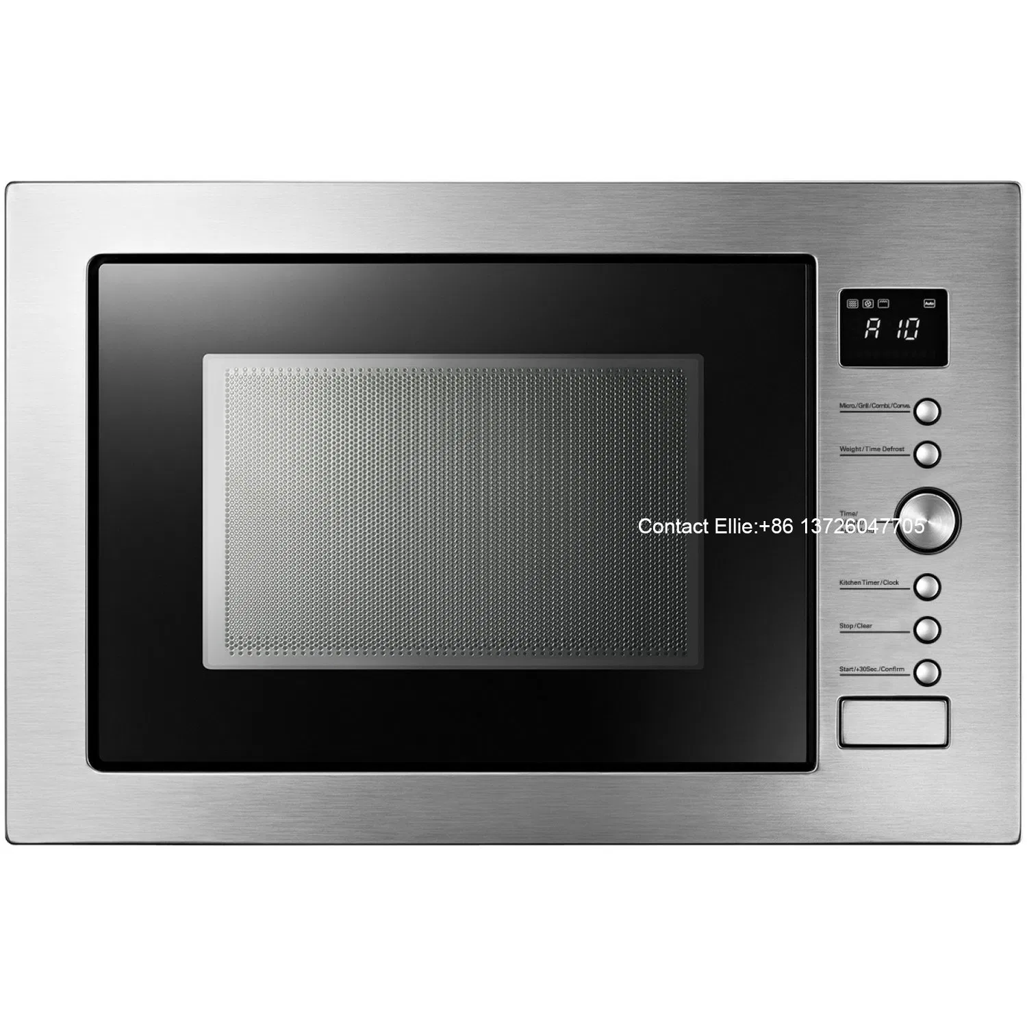 Home Appliance Digital Built in Microwave Oven 34L Stainless Steel Cavity Convection Integrated Microwave with Grill