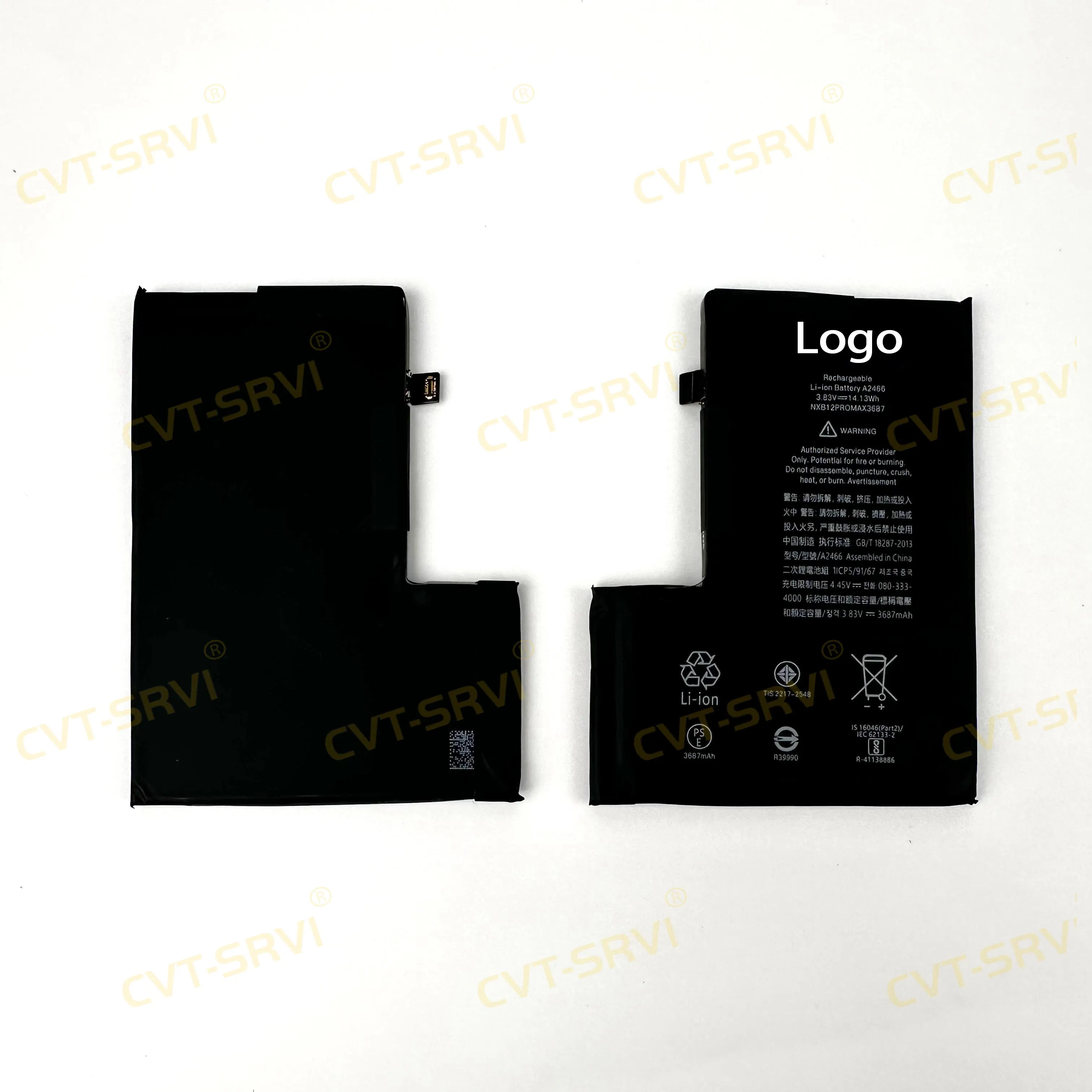 Mobile Phone Parts Full Capacity iPhone Battery iPhone Sin Reprogramacion Bateria for 12 PRO Max
