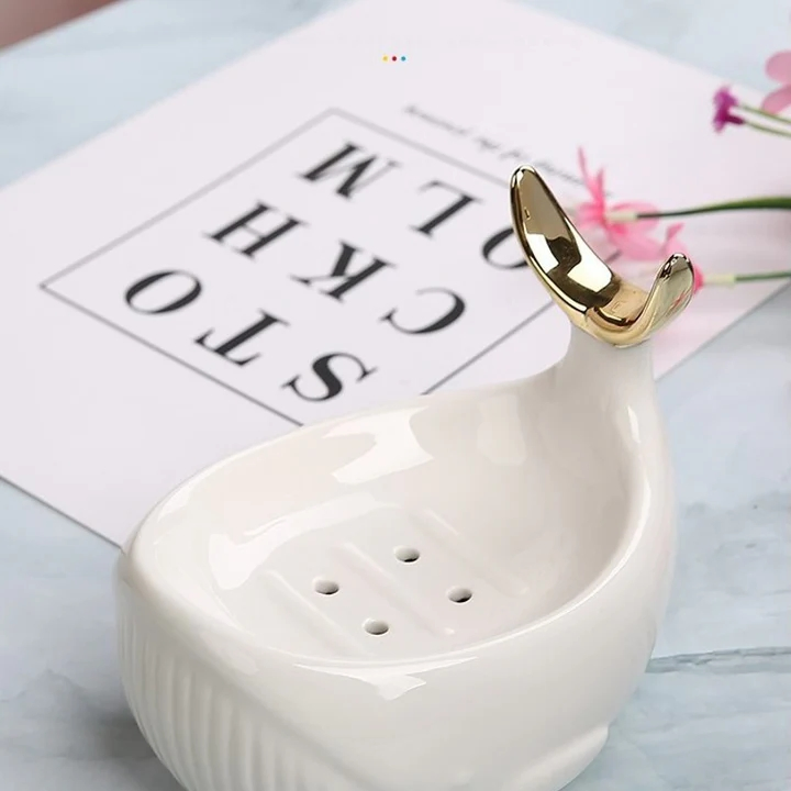 Whale Shaped Soap Dish Ceramic Soap Dish Keep Soap Dry