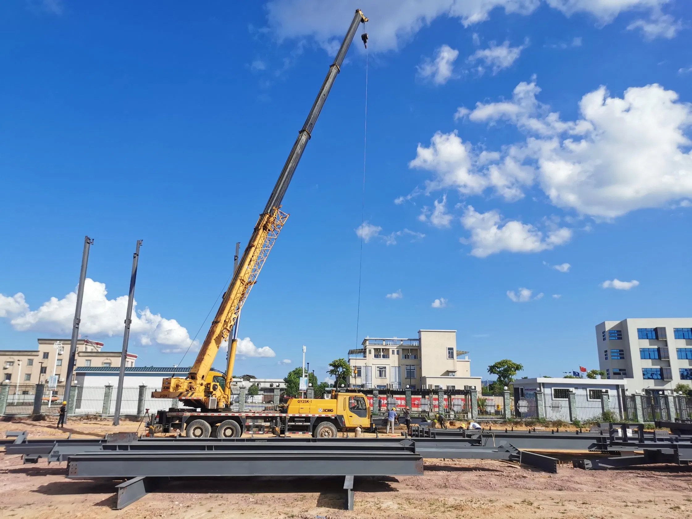 Prefabricated Light Steel Warehouse Steel Structure Building Warehouse Large Supermarket