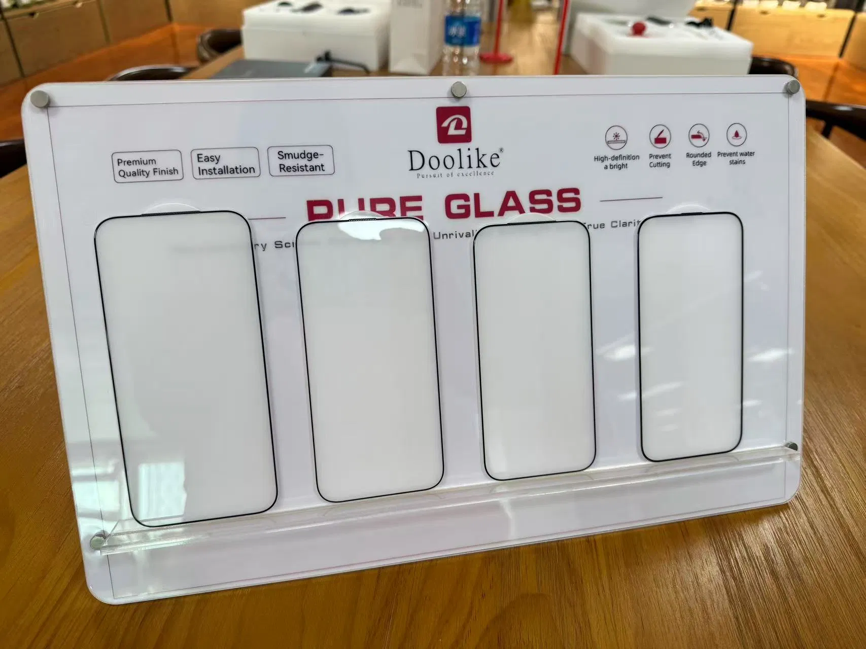 Защитное стекло для iPhone 17, 9H, прозрачное