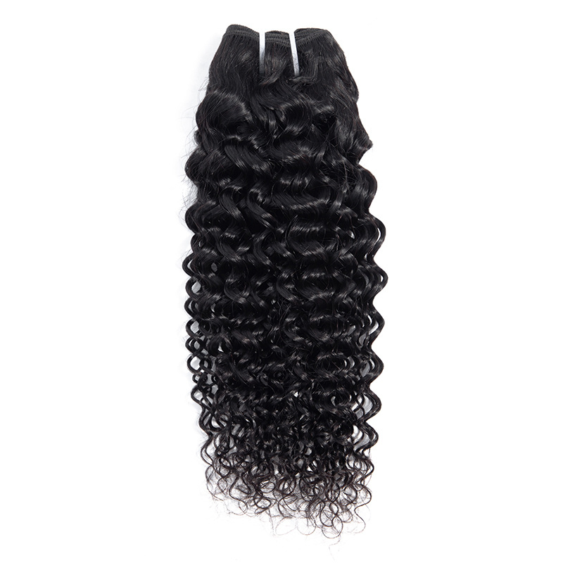 Natural Colour Straight No Shedding Human Hair Bundles Hair Extension