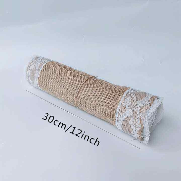 Wholesale Natural Jute Tablerunners Durable Burlap Table Runners for Party