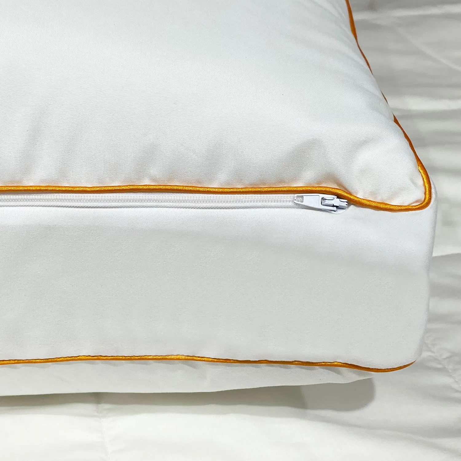 Breathable Rectangle Cotton Cover Down Alternative Soft Medium Firm Adjustable Pillow