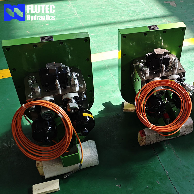 Сервогидравлический цилиндр двойного действия Flutec