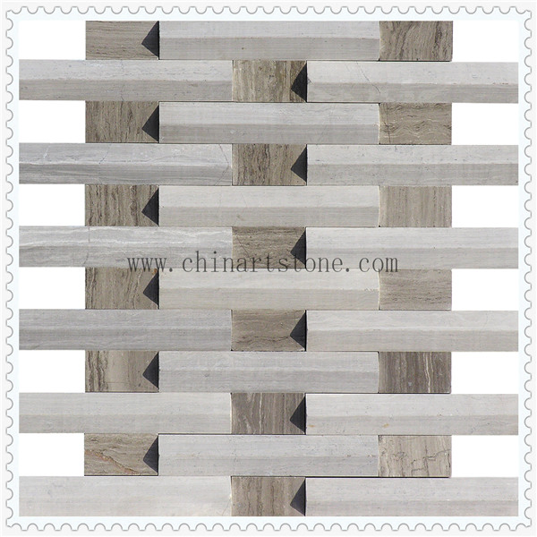 3D Marble Mosaic for Wall Tile