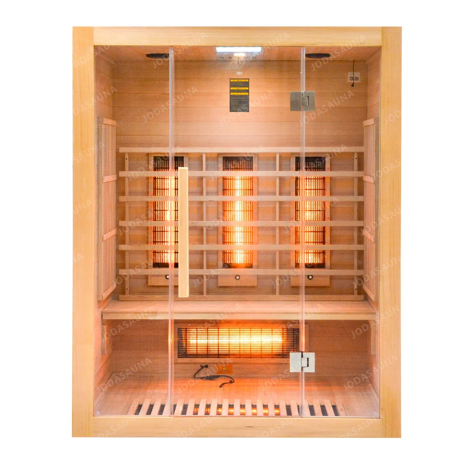 Инфракрасная сауна на 3 человек из хемлока