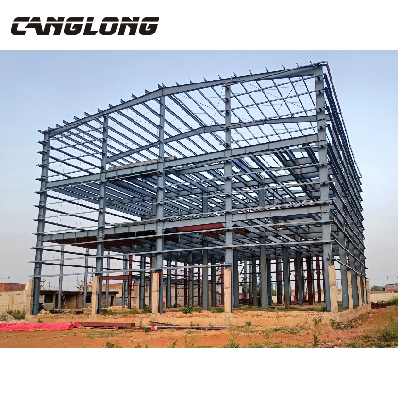 Factory Price High Rise Prefabricated Steel Structure Construction Prefabricated Steel Warehouse Workshop