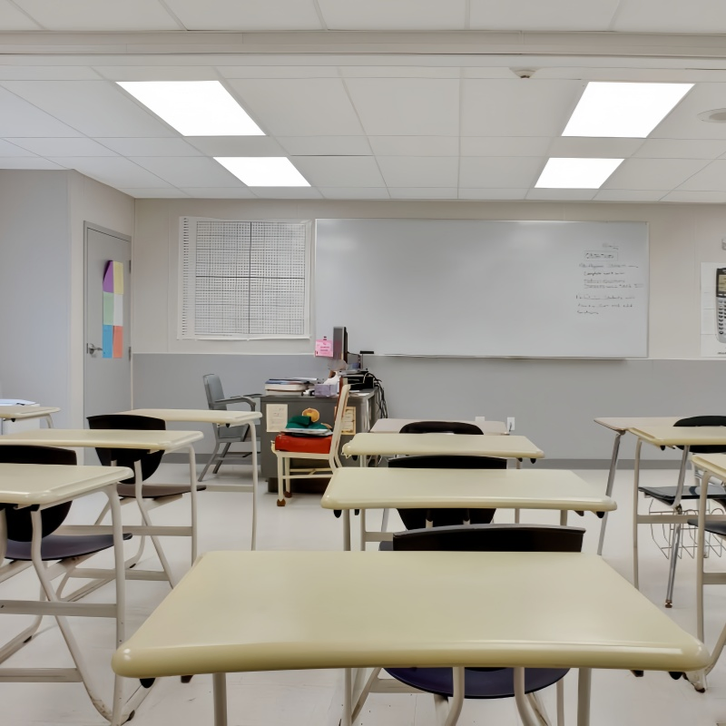 Factory-Supplied Acoustic Ceiling Fireproof Soundproof Ceiling Tile for School