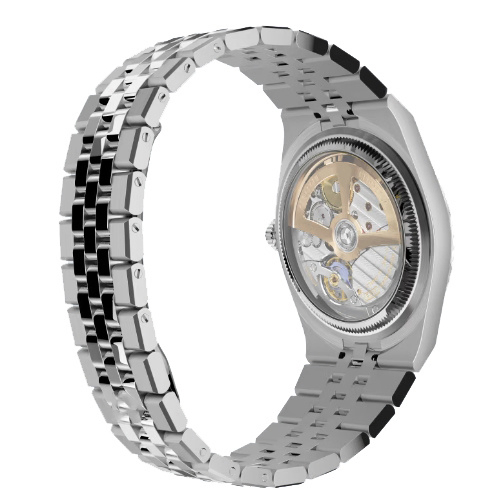 2026 New Design Wholesale Men's Automatic Calendar Stainless Steel Automatic Mechanical Watch