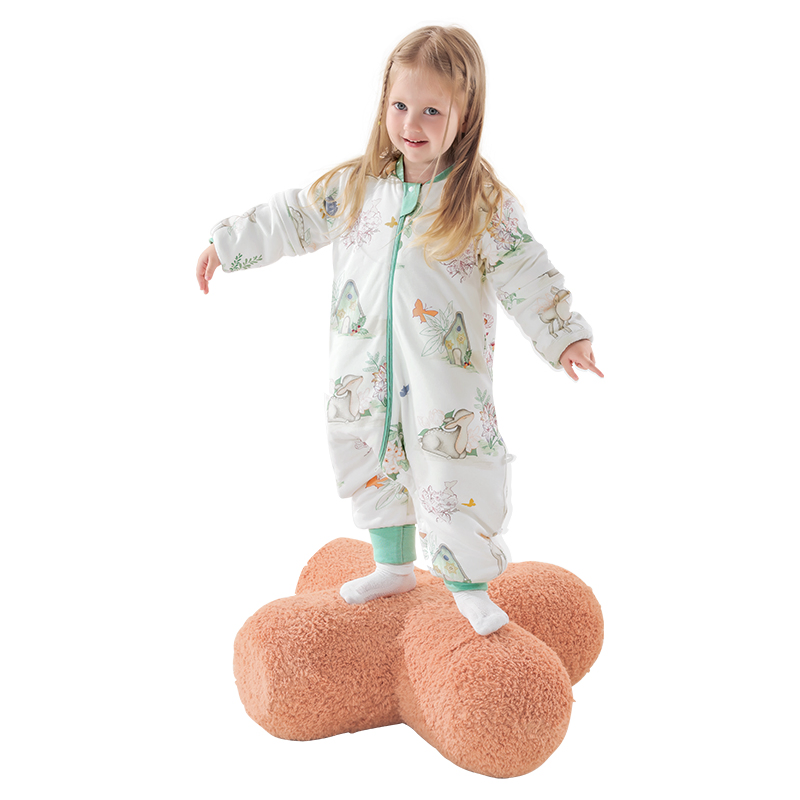 2025 New Launched Infant Soft Sleeping Bag Detachable Sleeve Baby Sleep Sack