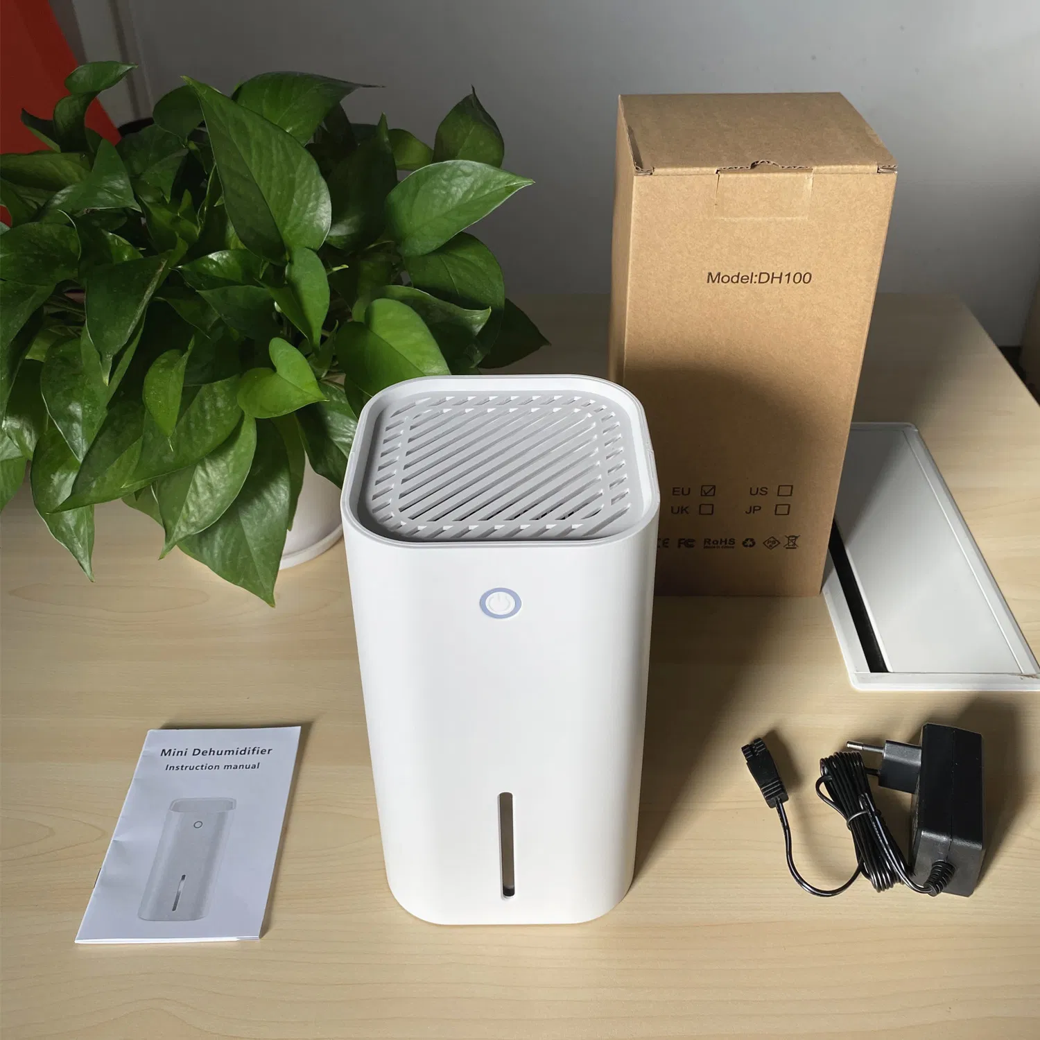 Best Seller Mini Dehumidifier Home Bedroom Small Quiet Portable Moisture Absorber