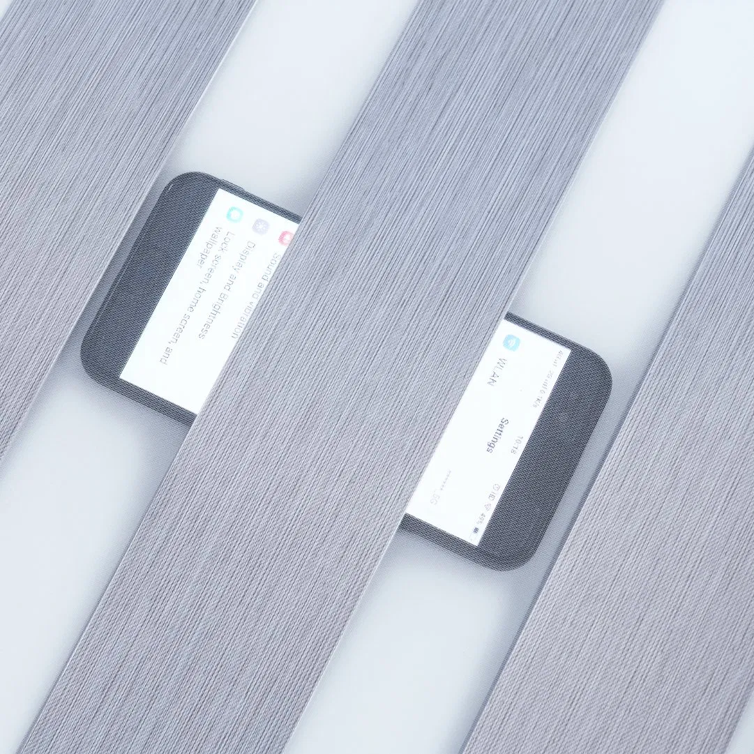 Sisheng Motorized Zebra Curtain for Office with Fireproof and Moisture-Proof Yzg