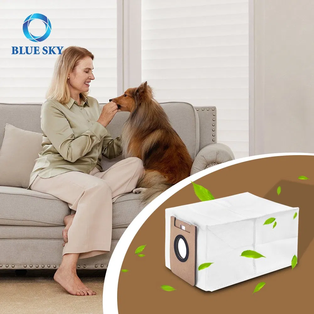 Dust Bag Replacement for Dreame Dreametech D10 Plus Robot Vacuum Cleaner Filter